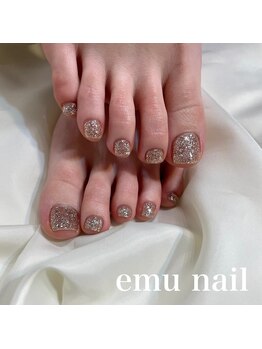 エム ネイル(emu nail)/フットワンカラー