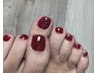 【6th Anniversary Foot nail】ワンカラー or ラメワンカラー☆ 4000円