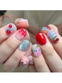 春ネイル
