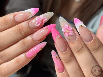 アールビーネイル(RB_nail)/3Dフラワーネイル