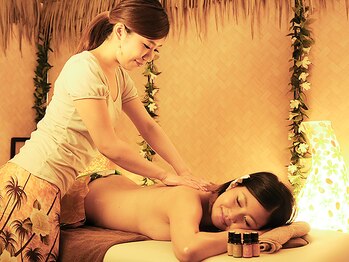 ハワイアンフォレストSpa 群馬伊勢崎店の写真/《ハワイ旅行気分♪ペアクーポンあり》友達・家族とご一緒に◎本格アロマリンパマッサージで癒しのひと時を