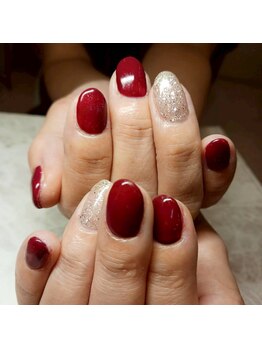 ウェリネイルサロン(WelinailSalon)/シンプルネイル　3880円