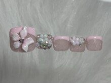お花3Dフレンチy2k¥8500