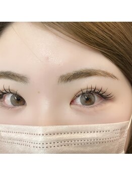 ネイル グレア(Nail glare)の写真/【モチの良さも好評◎】最新メニュー×高技術でお客様の理想の目元を叶えます☆LEDエクステ/マスカラパーマ