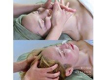 ロナヒーリング(RONA healing)の雰囲気（オプションで人気の【小顔フェイシャル】と【ドライヘッドスパ】）