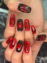 アイル ビューティーサロン(Airu Beauty Salon)/NARUTO 写輪眼描きました♪