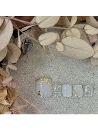 Foot natural ホワイトゴールド