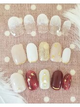 アフロディーテ(Aphrodite)/店内サンプルネイル￥6900