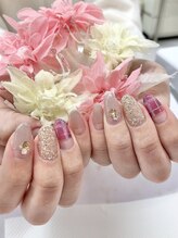 ディーネイル 京橋(D-nail)/立和名/大人ガーリーチェック