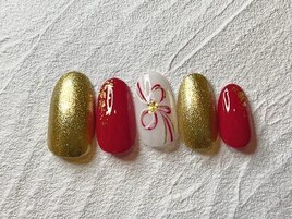 【パラジェル】和風ネイル