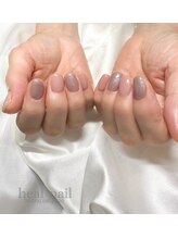 ヒールネイル(heal nail)/pink×magnet.