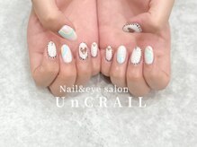 アン クレール(Un CRAIL)/手書きアート¥9980