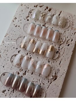 ゴトラネイル(5.tr_nail)/10本アートサンプル