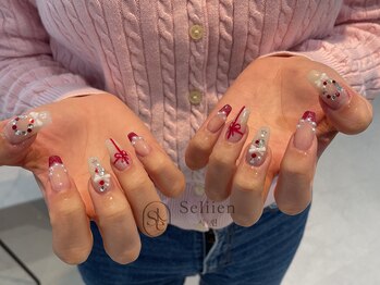 セリーン(seliien)/クリスマスネイル♪