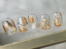 つめノさき/インクでぷっくりニュアンス