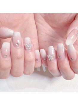 キュアバイアニーアンドジーノ(Qa by Annie&Gino)/《ウエディングネイル》