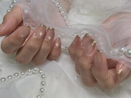 マグネット＋ミラーネイル