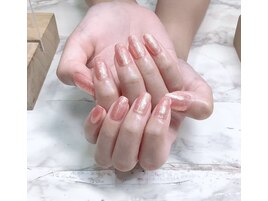 長さ出しジェルネイル