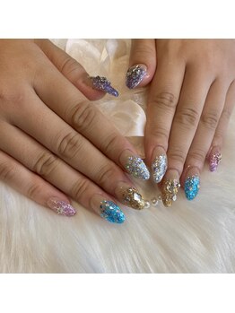 フリーミ(FREEME)/ラメグラ×cute