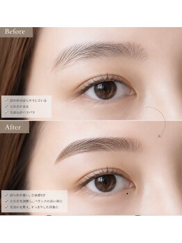 ミレ(mire)/美眉スタイリングで好印象
