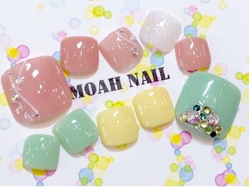 モアネイル つつじヶ丘店(MOAH NAIL)/フットジェル☆5500~円♪