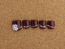 ネイルサロン ブランロール 白金店(Nail Salon Blanl'or)/FOOT　ダークカラー￥8,760
