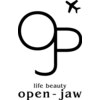 オープンジョー(open-jaw)ロゴ