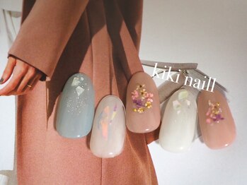 キキネイル たまプラーザ店(kikinail)/春フラワーネイル