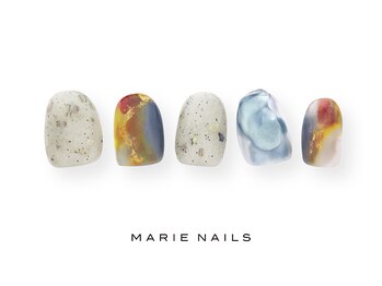 マリー ネイルズ いわきラトブ店(MARIE NAILS)/定額6,600円税込 ぷっくり 0915a