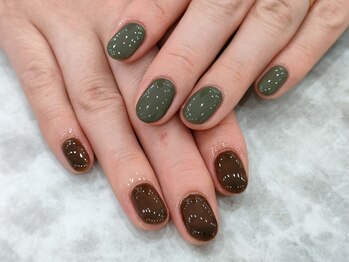 ミアネイル 蕨店(mia nail)/パラジェルベース施術写真