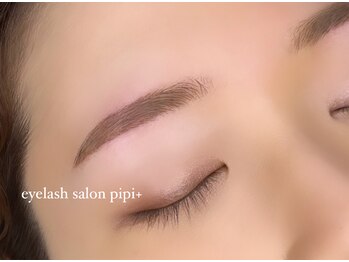 ピピプラス 黒崎駅前店(pipi+)の写真/眉毛のデザインがなかなか決まらない…そんなあなたにオススメ★毎朝のメイク時間の時短にもなる人気MENU*