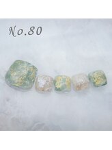 はあとねいる 大井町店/フットネイル：No.80
