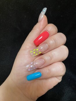 ネイルサロン ミリィー(Nail Salon MiRy)の写真/長い爪にするだけがスカルプじゃない!【MiRy】の高技術×スカルプだからできる繊細Art★オリジナルnailに♪
