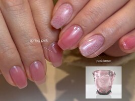 ピンクネイル