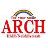 アイラッシュ アンド スパ アーチ(ARCH)ロゴ