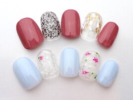 押し花ネイル