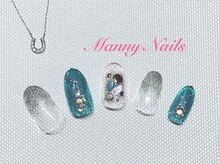 マニーネイルズ(Manny Nails)/☆定額アート ￥6500
