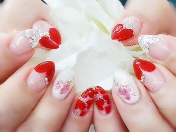 ネイルサロン シェル(Nail Salon SHELL)/ハート★ネイル～♪