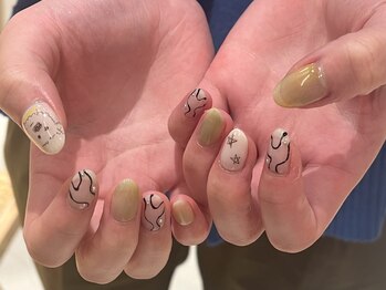 ナッピーネイル(NAPPY NAIL)/Sデザインコース¥7300オフ代別