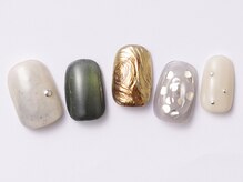 アイ ネイルズ 天神店(I nails)/個性派ニュアンス　￥　8300