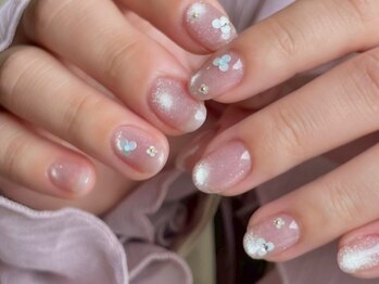 クレセント 心斎橋店(Crescent)/マグネット×お花ホロ/Shikumo