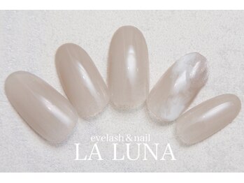 ラルナ ネイルアンドアイラッシュサロン(LA LUNA nail & eyelash salon)/26年月2月3◇定額ナチュラル◇
