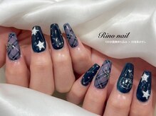リノ ネイル(Rino nail)/チェックネイル　20343