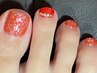 【フット】2ヶ月持続|浮かないフットワンカラー(オフ無60分)10450