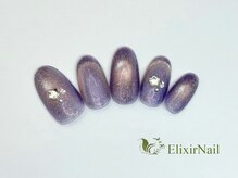 エリクサーネイル 新宿3丁目(Elixir Nail)/定額a シンプル/クーポン使用