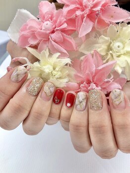 ディーネイル 京橋(D-nail)/立和名/ニュアンス大理石