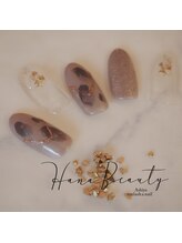 ハナビューティ アシヤ(Hana Beauty Ashiya)/上品可愛いレオパードネイル♪