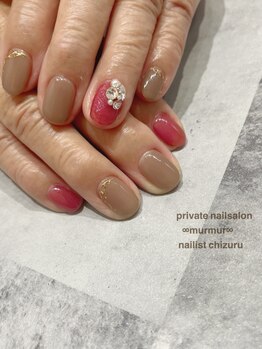 プライベート ネイルサロン マーマ(murmur)/ビジューネイル