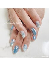 クレセ(Crece)/マーブルミラーネイル