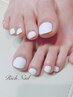 FOOT　ワンカラー＋フットバス(¥1500)付き！￥8000→¥7500